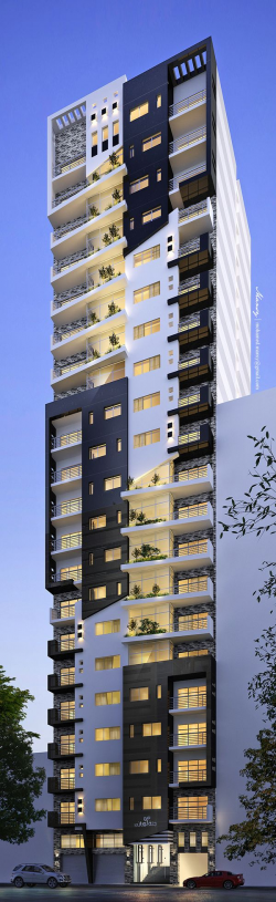 High-rise Apartment Building By Serg Sova At Coroflot.com