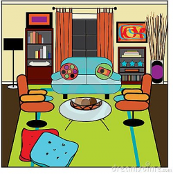 living room clipart - Google Search | La casa | Living room ...