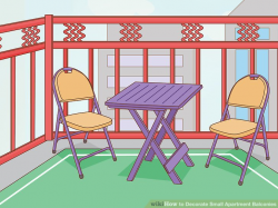6 Easy Ways to Decorate Small Apartment Balconies - wikiHow