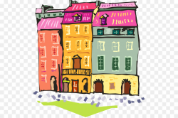Apartment House Clip art - Townhouse Cliparts png download - 564*596 ...