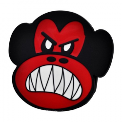 Buckle Rage Angry Monkey Animal Belt Buckle, RED, 412 - Walmart.com