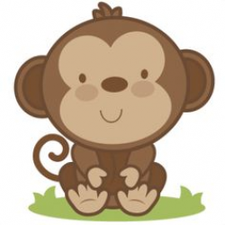 baby boy monkey clipart - Clipground