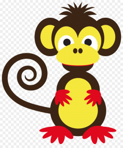 Ape Monkey Royalty-free Cuteness Clip art - Cartoon big mouth monkey ...
