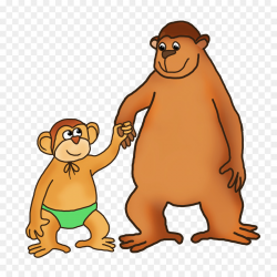 Beaver Cartoon clipart - Monkey, Drawing, Bear, transparent ...