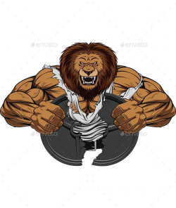 Angry Strong Lion | Vector graphics, Lions and Graphics