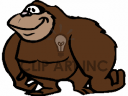 brown gorilla brown gorilla | Clipart Panda - Free Clipart Images