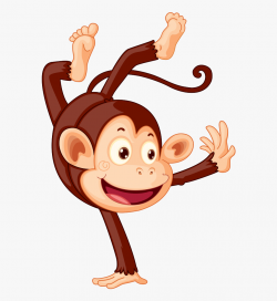 Gorilla Ape Chimpanzee - Playful Monkey , Transparent ...