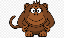 Ape Monkey Chimpanzee Clip art - human heart png download - 640*524 ...