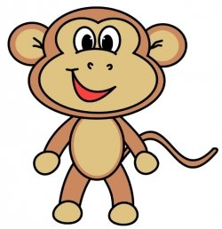 Easy Drawing Monkey at GetDrawings.com | Free for personal use Easy ...