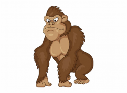 Banner Free Download Ape Clipart Monke - Angry Gorillas ...