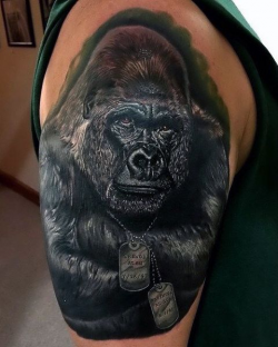 30 best Gorilla Family Tattoos images on Pinterest | Family tattoos ...