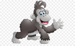 Cartoon Monkey Baboons Drawing Clip art - Happy Monkey Cartoon PNG ...