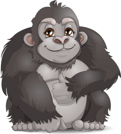 Powerful Ape: 18 printable gorilla coloring pages ( Easy & Mandala )