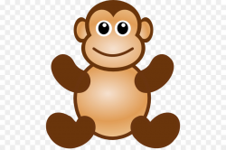 Ape Macaque Monkey Cartoon Clip art - Monkey Face Clipart png ...