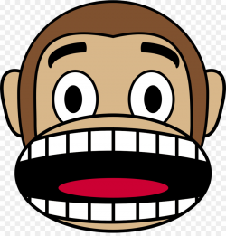 Monkey Ape Emoji Japanese macaque Clip art - angry emoji png ...