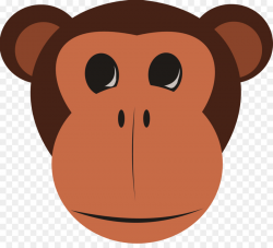 Ape Monkey Drawing Cartoon Snout
