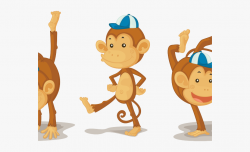 Ape Clipart Monkey Tail - Cartoon Monkeys Playing #1434717 ...
