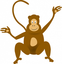 Baboon clipart funny monkey - Pencil and in color baboon clipart ...