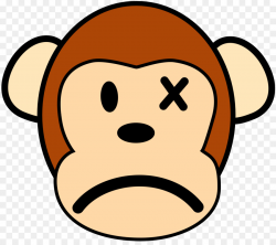 Ape The Evil Monkey Clip art - Sadness Cliparts 3533*3094 transprent ...