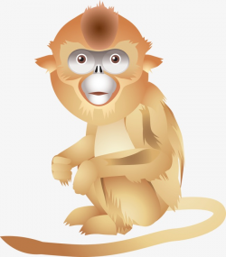 Yellow Monkeys, Cartoon, Monkey, Animal PNG Image and Clipart for ...