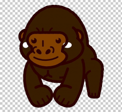 Gorilla Monkey Primate PNG, Clipart, Animal, Animals, Animal ...