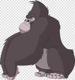 Chimpanzee Gorilla Ape Cartoon, Gorillas are Hercules ...