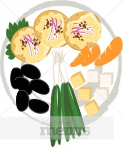 Appetizer Tray Clipart | Catering Clipart