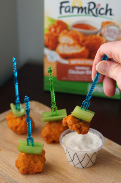 Such a cute appetizer idea! Perfect for a basketball themed party ...