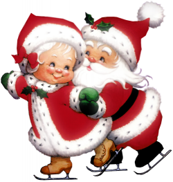 Christmas Mrs. Claus wallpaper | Transparent Cute Mrs Claus and Mr ...