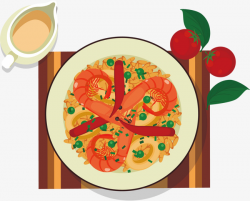 Seafood Soup Vector, Hand, Seafood Soup, Shrimp Eggs PNG and Vector ...