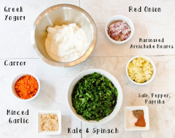So…Let's Hang Out – Kale, Spinach & Artichoke Dip With Greek Yogurt
