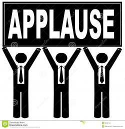 Team holding applause sign | Clipart Panda - Free Clipart Images