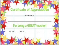 30 Free Certificate of Appreciation Templates and Letters