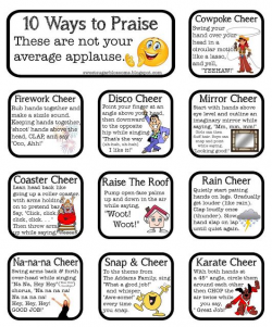 10 fun ways to applaud classmates. Ways for the class as a community ...