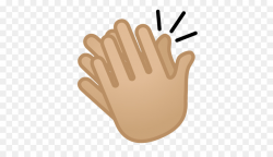 Clapping Emoji clipart - Emoji, Hand, Finger, transparent ...