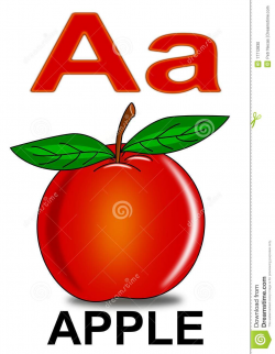 28+ Collection of Letter A Apple Clipart | High quality, free ...