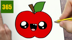 Simple Apple Drawing at GetDrawings.com | Free for personal use ...