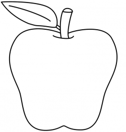 Best Of Teacher Apple Clipart Black And White - Letter Master