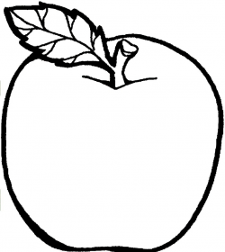 Awesome Apple Clipart Black and White Collection - Digital Clipart ...