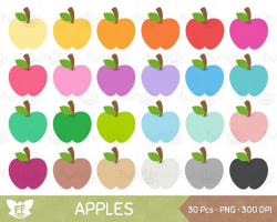 Apple Clipart, Apples Clip Art, Fruit Cartoon Food School Teacher ...