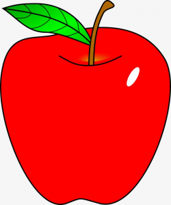 Cartoon Red Apple, Cartoon, Red Apple, Fruit PNG Image and Clipart ...