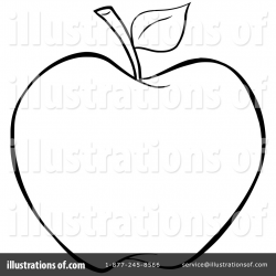 Apple Clipart #1111941 - Illustration by Hit Toon