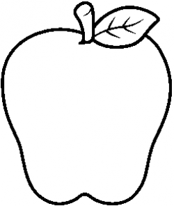 And White Apple Clipart | Clipart Panda - Free Clipart Images
