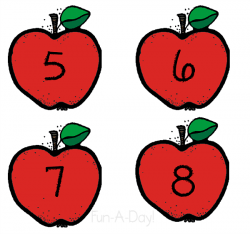 Apple Number Activity for 1:1 Correspondence
