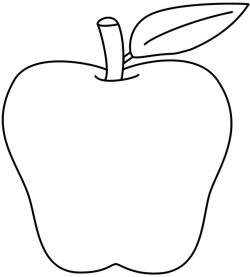 Pictures Of Apples To Color - Coloring Pages