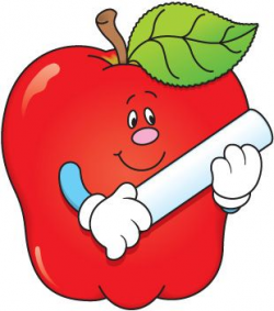 Discover back to school apple clipart images 2 | Escuela | Pinterest ...