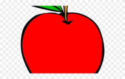 Food Clipart Simple - Red Apple Clip Art - Png Download ...