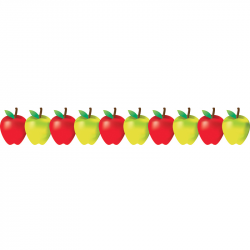 Apples Border Clipart | giftsforsubs