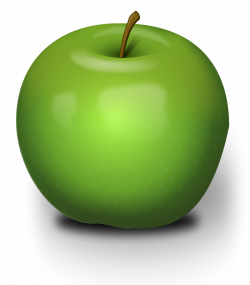 Green Apple | Free Stock Photo | Illustration of a green apple | # 11415