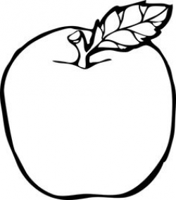 Image result for apple clipart black and white | lett | Pinterest ...
